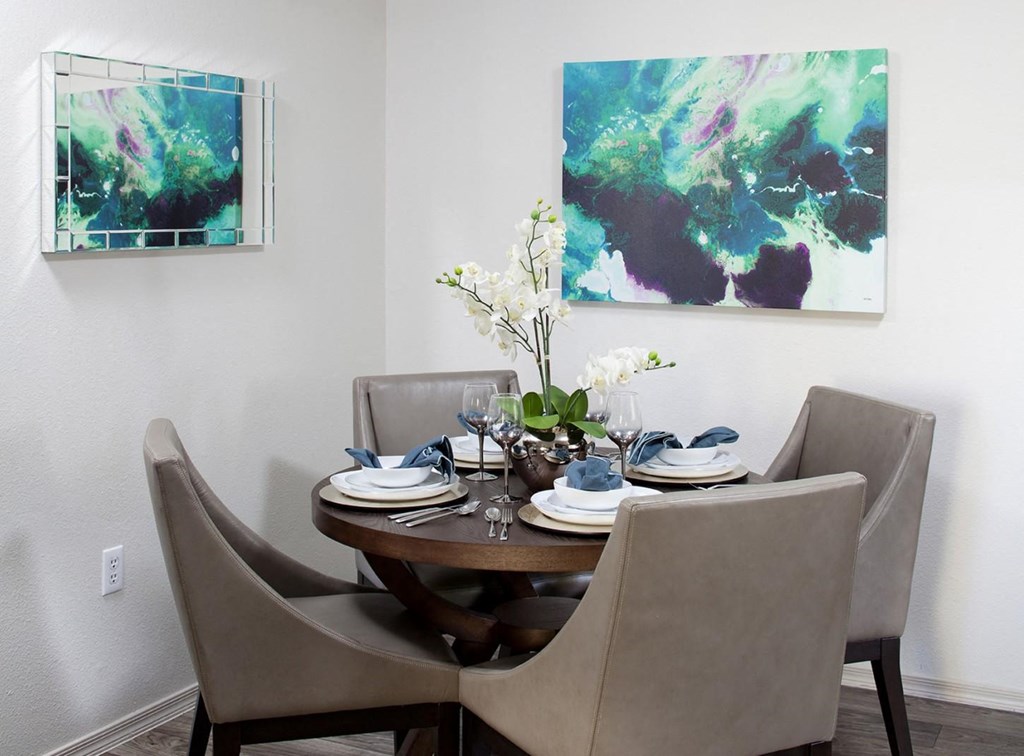 Separate Dining Area, at Lakeview at Superstition Springs, Mesa, AZ