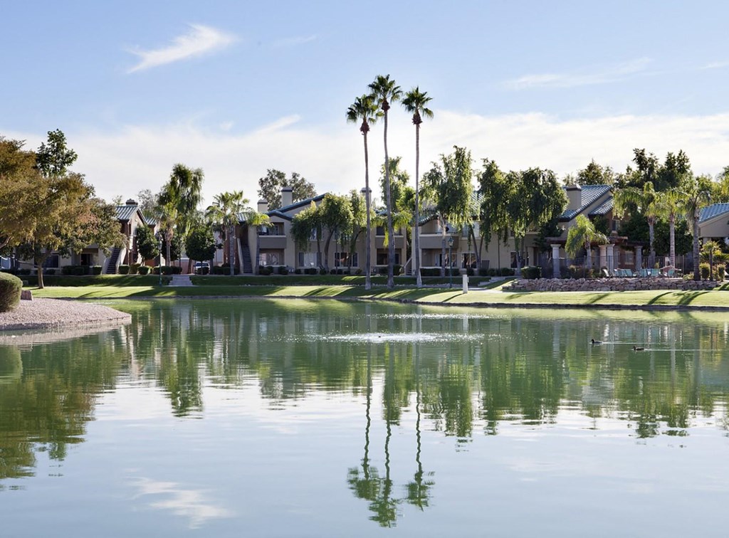 Community with Five Tranquil Lakes, at Lakeview at Superstition Springs, AZ, 85206