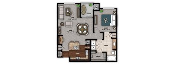 1  Bedroom Uptown A5r
