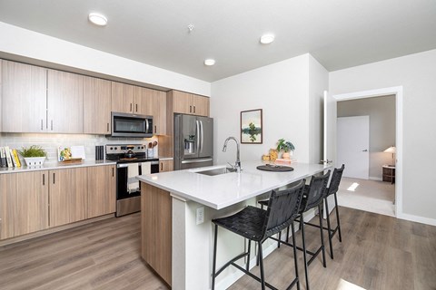 Two Bedroom Model Kitchen - The Miles