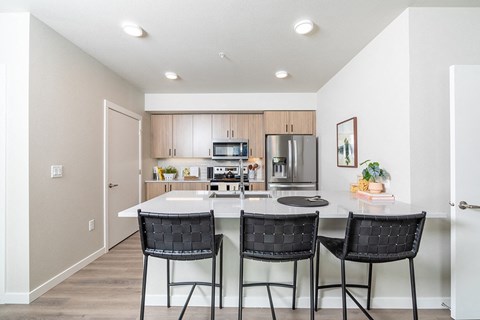 Two Bedroom Model Kitchen - The Miles