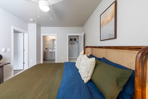 Two Bedroom Model Bedroom - The Miles