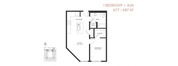 One Bedroom A2A No Terrace - Vicino