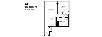 One Bedroom A1 APEX The One