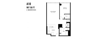 One Bedroom A10 APEX The One