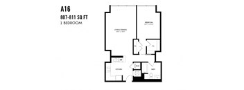 One Bedroom A16 APEX The One