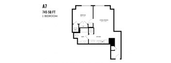 One Bedroom A7 APEX The One