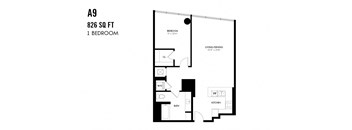 One Bedroom A9 APEX The One