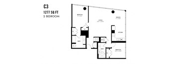 Two Bedroom C3 Apex The One