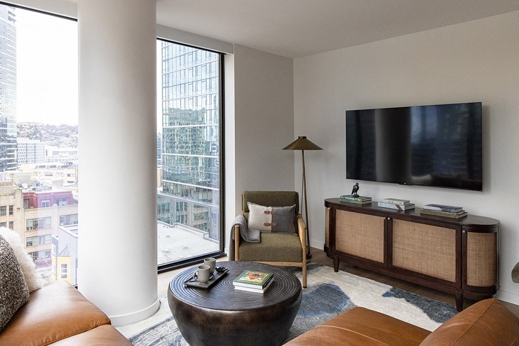 Model Living Area - The Ayer