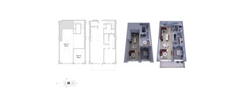 Bromwell 1 Bedroom Penthouse