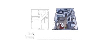 2 Bedroom 2.3 Floor Plan - Bromwell