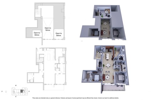 2 Bedroom Townhouse 2M.4 Floor Plan - Bromwell