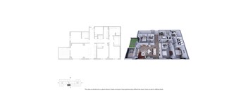 3 Bedroom Den 3.2a Floor Plan - Bromwell