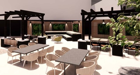 Commons Park West - Courtyard