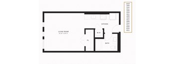 Studio S1 519 SF - Coen