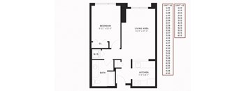 Columbia 1 Bedroom