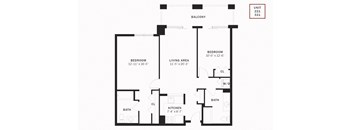 Columbia 2 Bedroom C3