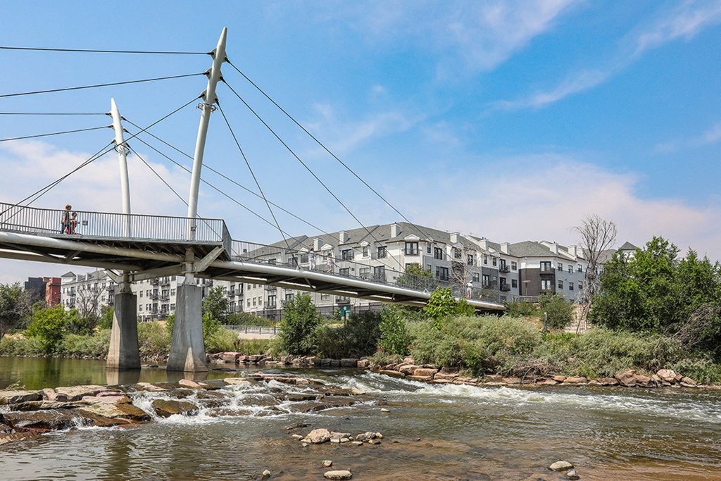 Commons Park River and Bridge