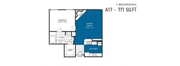 One Bedroom A17r Renovated