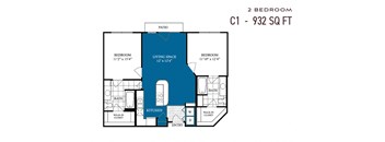 Two Bedroom C1r Renovated