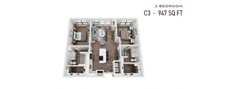 Two Bedroom C3r Renovated