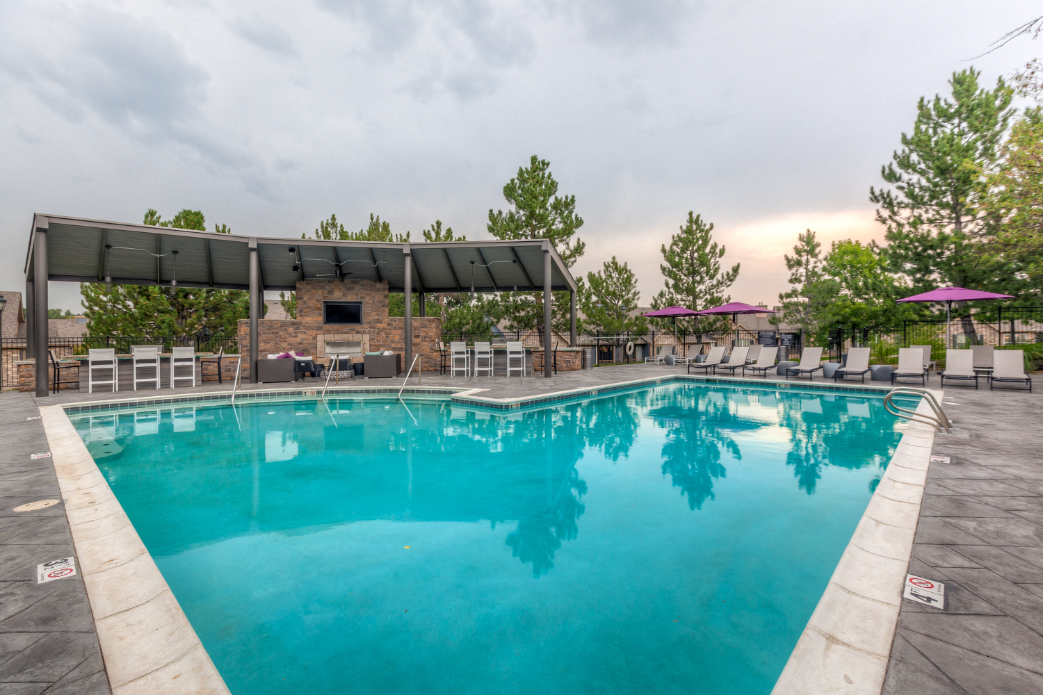 the swimming pool at the resort at governors crossing