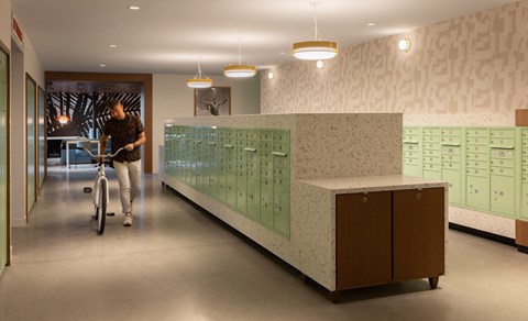 Mail Room Felix at The Society