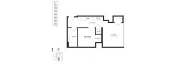 a floor plan of a house