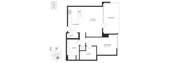 a floor plan of a house