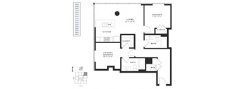 a floor plan of a house