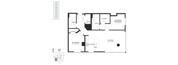 a floor plan of a house