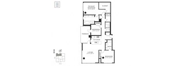 a floor plan of a house