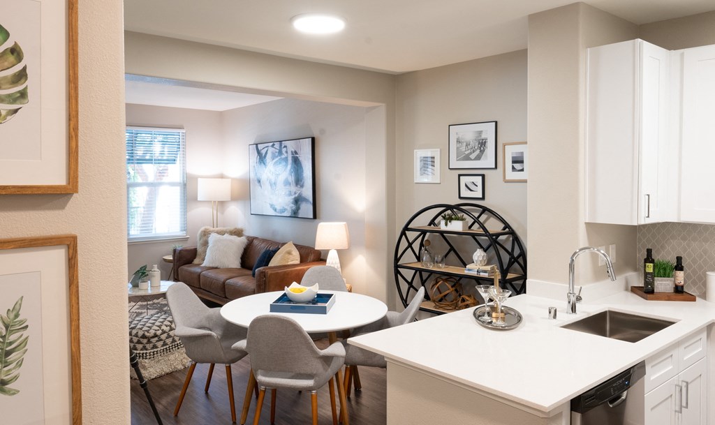 Fountain Plaza - Living Room