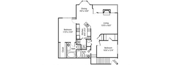 Two Bedroom Golden Willow Renovated C1R