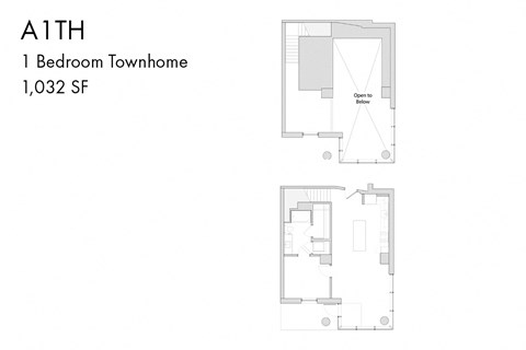 a floor plan of a room with a bathroom and a bedroom