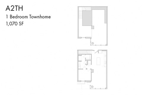 a floor plan of a room with a bedroom and a bathroom