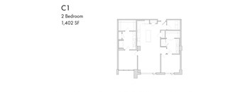 the floor plan of the first floor of the house
