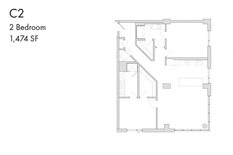 floor plan of the second floor of the house