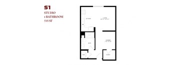 Studio S1 535 SF - Orlo