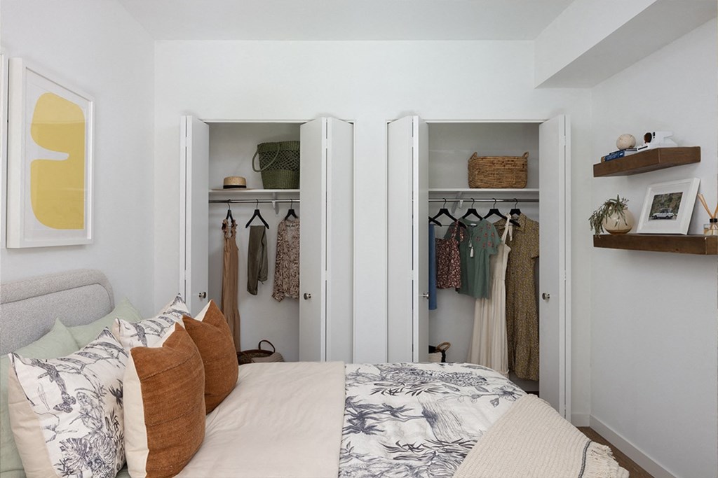 Bedroom His and Hers Closets - Margo