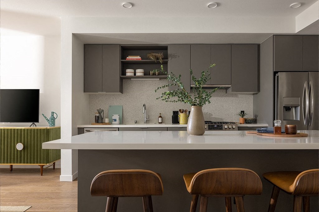 Kitchen With Island - Margo