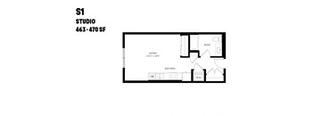 Studio S1 463-470 SF - The Ballard Independent