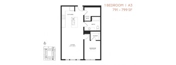 One Bedroom A3 - Vicino