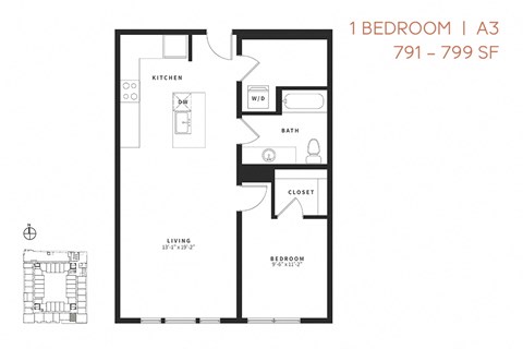 One Bedroom A3 - Vicino