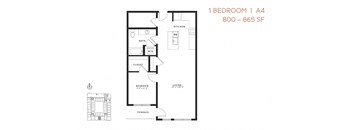 One Bedroom A4 - Vicino