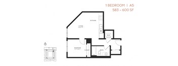 One Bedroom A5 - Vicino