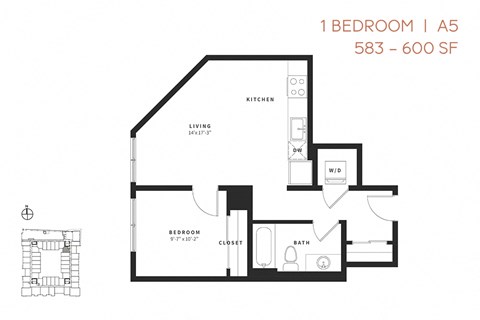 One Bedroom A5 - Vicino