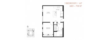 One Bedroom A7 - Vicino