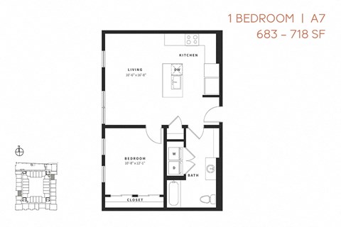 One Bedroom A7 - Vicino